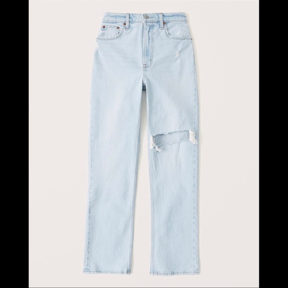 Abercrombie & Fitch Denim - A&F 90’s Straight Jeans LONG